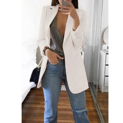 Chic Slim Fit Cardigan Blazer