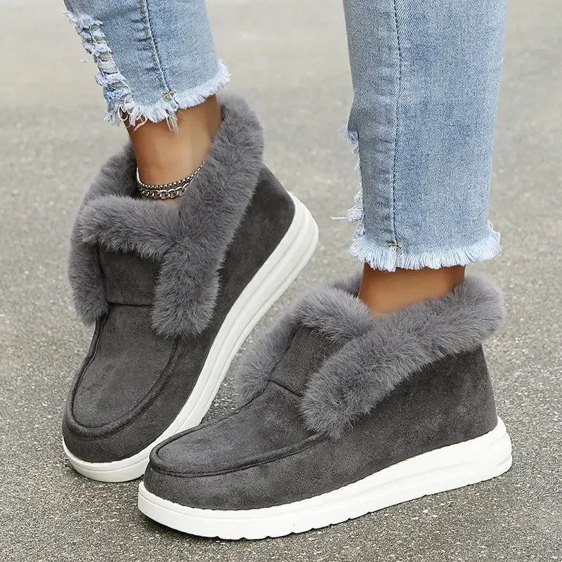 Plush Winter Snow Boots