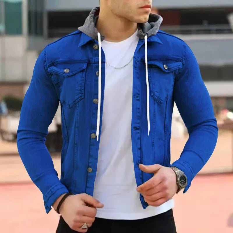 Men's Casual Hooded Jacket