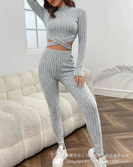 Chic Women's Two-Piece Slim Set