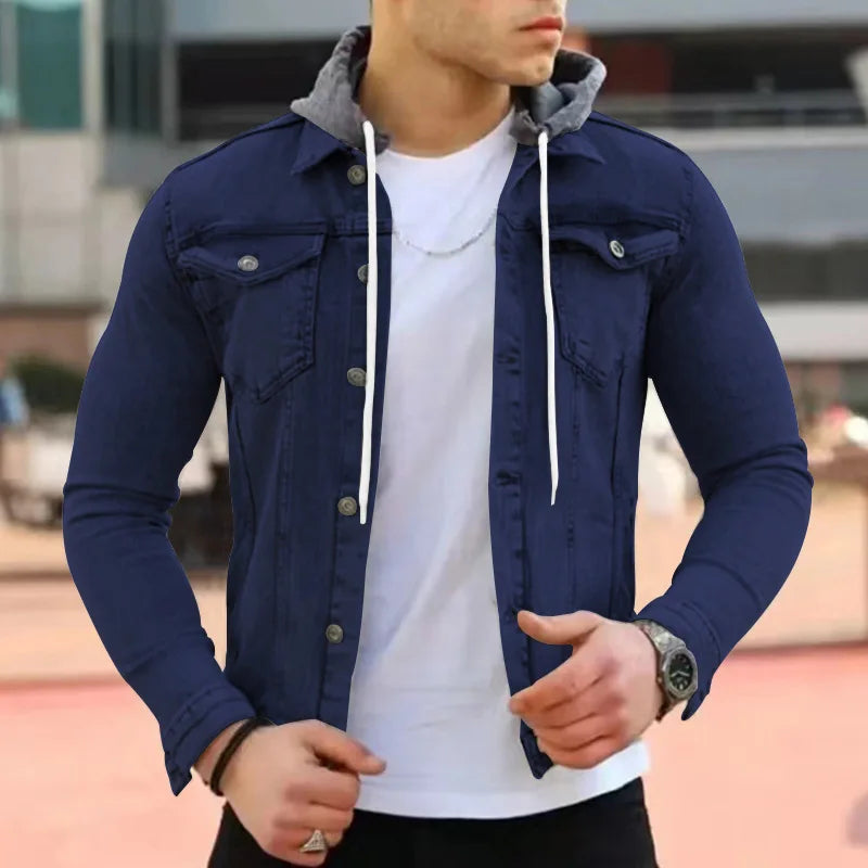 Men's Casual Hooded Jacket