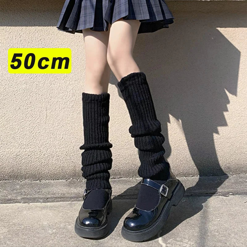 Cozy Knit Lolita Leg Warmers