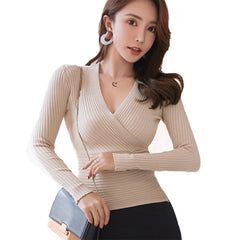 Chic V-Neck Women’s Sweater