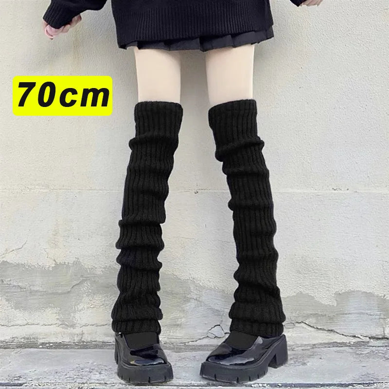 Cozy Knit Lolita Leg Warmers