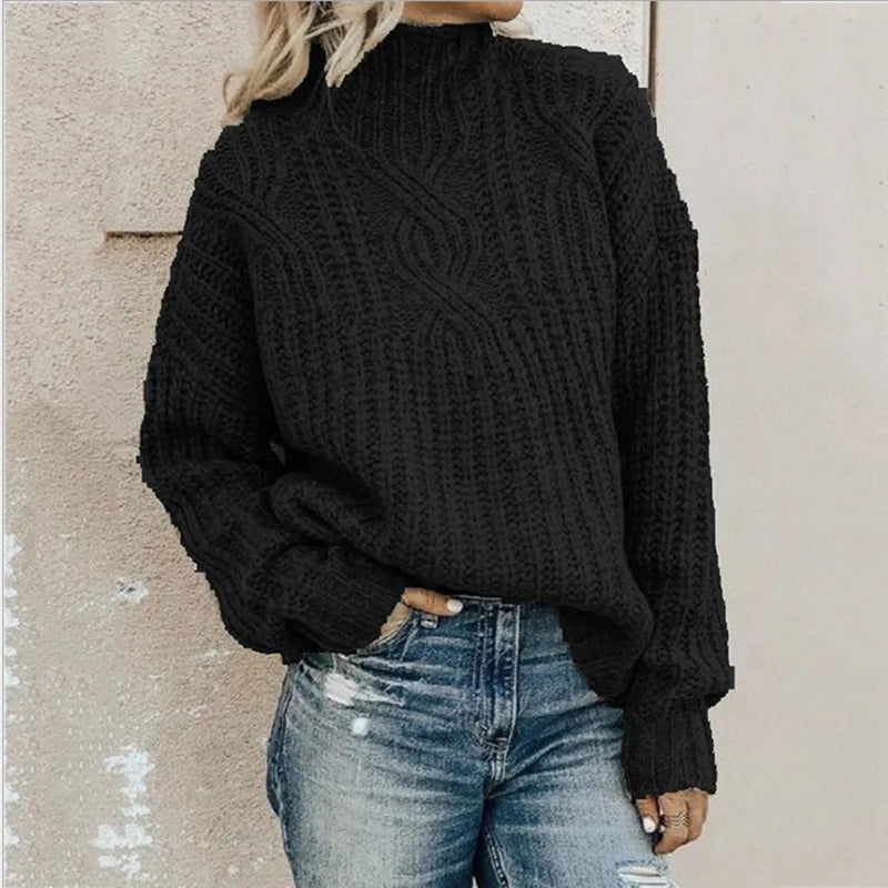 Cozy Chic Turtleneck Sweater