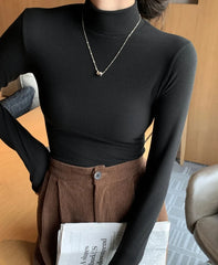 Elegant Cozy Knit Turtleneck Sweater