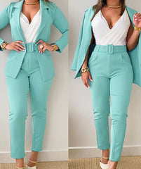 Modern Office Elegance Suit Set