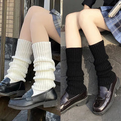 Cozy Knit Lolita Leg Warmers