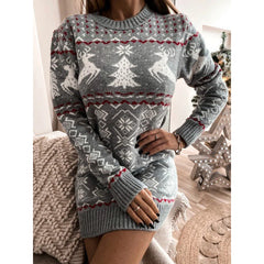 Cozy Christmas Sweater Dress