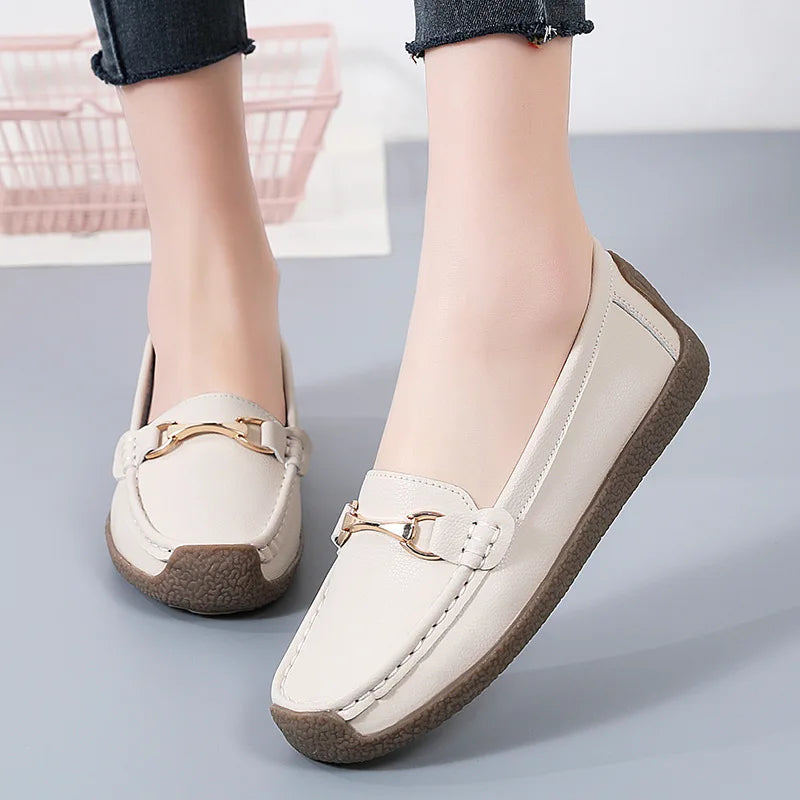 Comfort Leather Flats