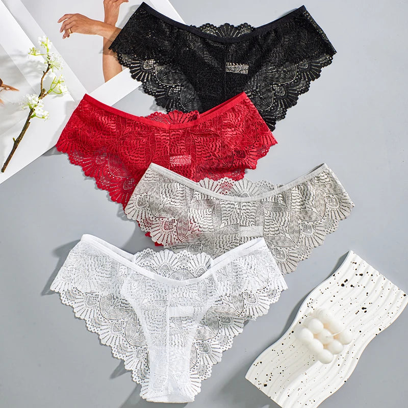 Elegant Lace Hollow Out Panties