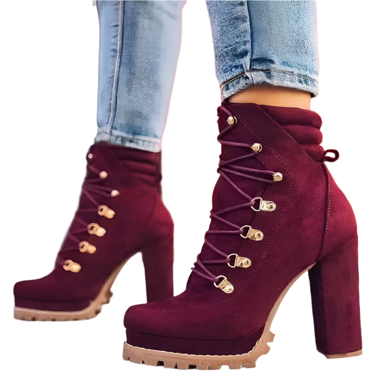 Autumn Winter Chunky Heel Boots