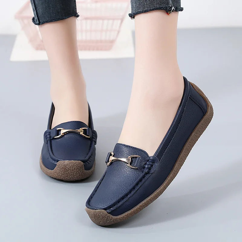 Comfort Leather Flats