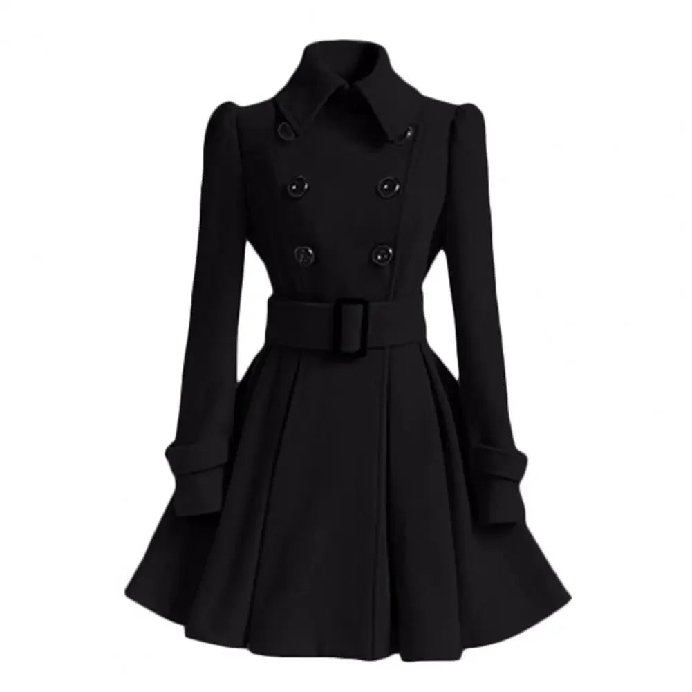 Elegant Winter Belted Coat