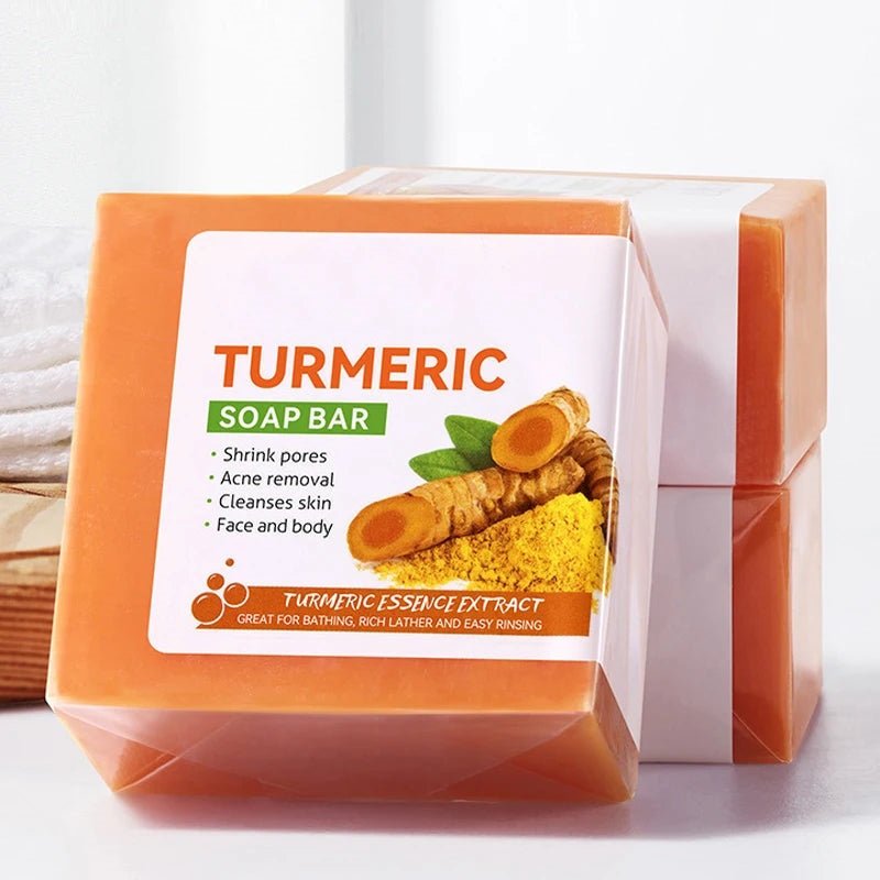 Korean Artisanal Turmeric Glow Soap Bar - WellnessWays Fitness and Wellbeing