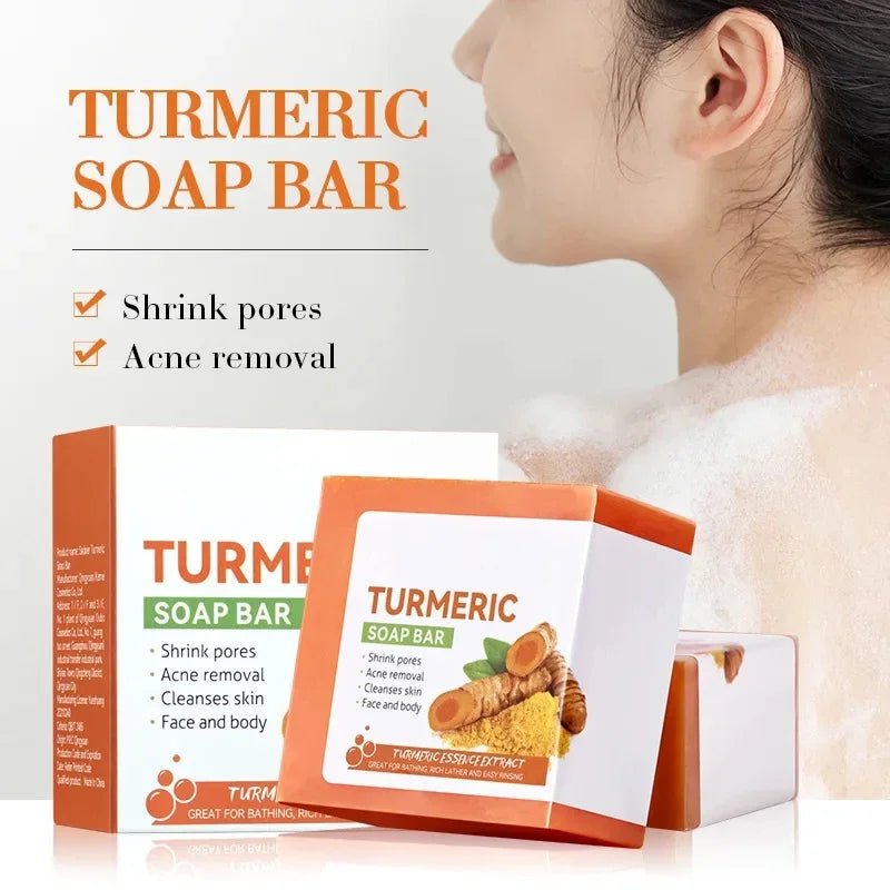 Korean Artisanal Turmeric Glow Soap Bar - WellnessWays Fitness and Wellbeing