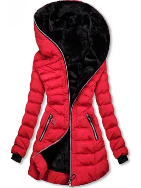 Warm Winter Hooded Cotton Coat