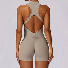 Sexy Backless Yoga Jumpsuit - WellnessWays Fitness and Wellbeing