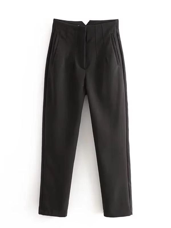 Chic Vintage High Waist Trousers