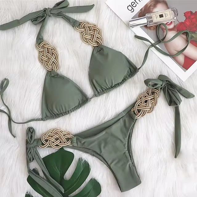 Elegant Brazilian Knit Bikini